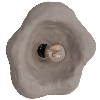 WALL SCONCE LUXON HM4701.03L FIBER CEMENT IN GREY 44x15x42Hcm.