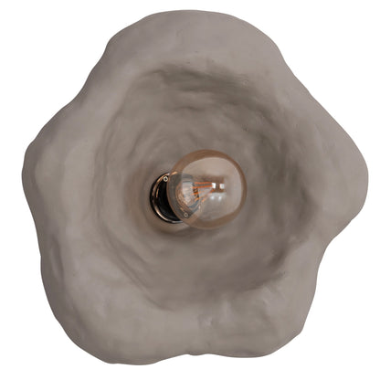 WALL SCONCE LUXON HM4701.03L FIBER CEMENT IN GREY 44x15x42Hcm.
