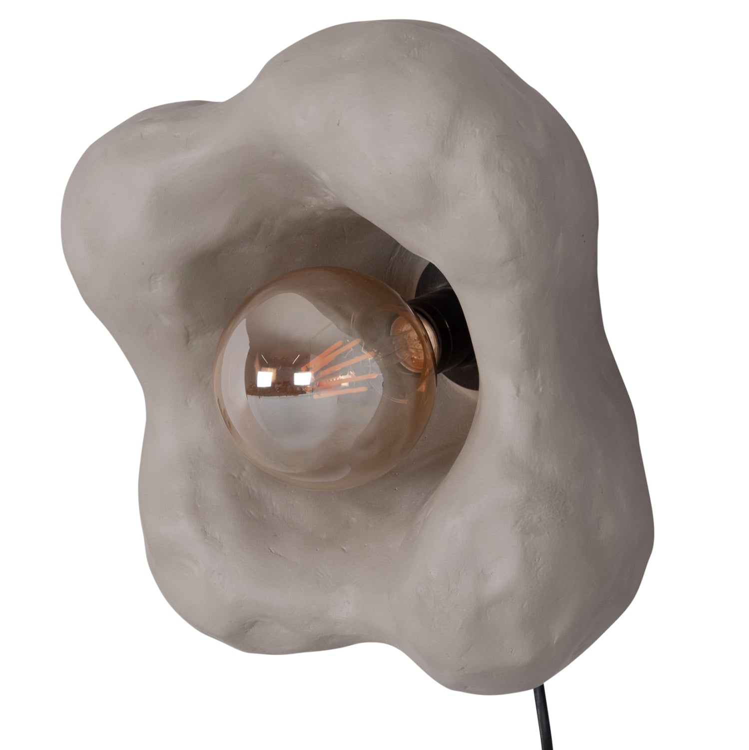 WALL SCONCE LUXON HM4701.03M FIBER CEMENT IN GREY 28x15x28Hcm.