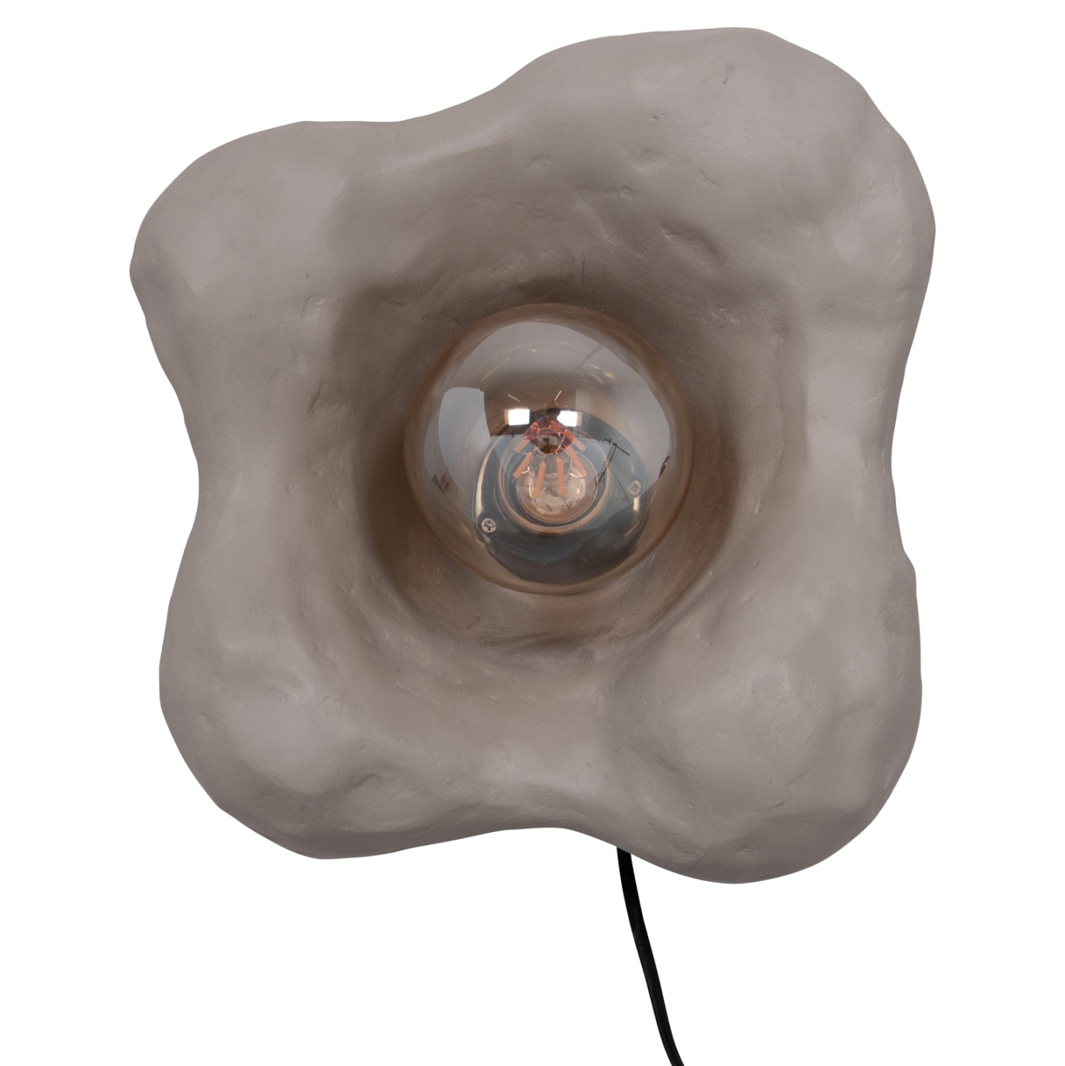WALL SCONCE LUXON HM4701.03M FIBER CEMENT IN GREY 28x15x28Hcm.