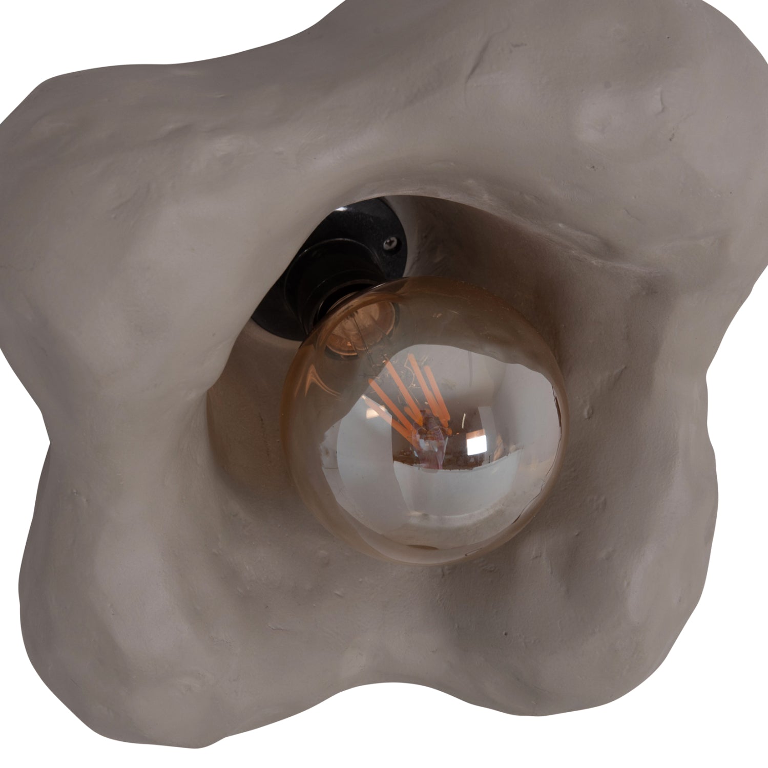 WALL SCONCE LUXON HM4701.03M FIBER CEMENT IN GREY 28x15x28Hcm.