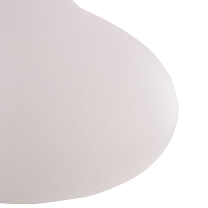 TABLE DECORATIVE VASE DENI HM4663.02M FIBER CEMENT IN WHITE--Φ30x29.5Hcm