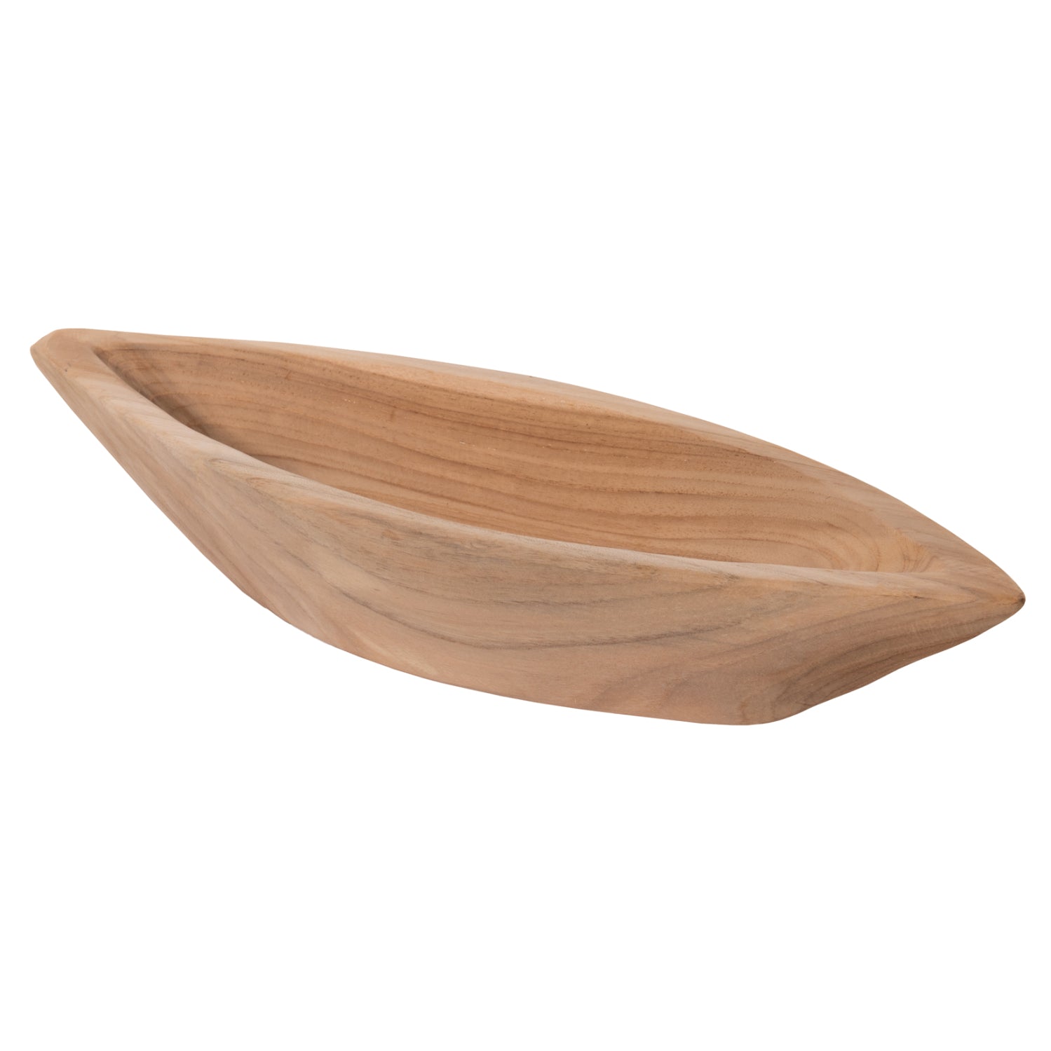 TABLE DECOR BOWL HM9633 MADE OF TEAK WOOD 40x6x13Hcm.