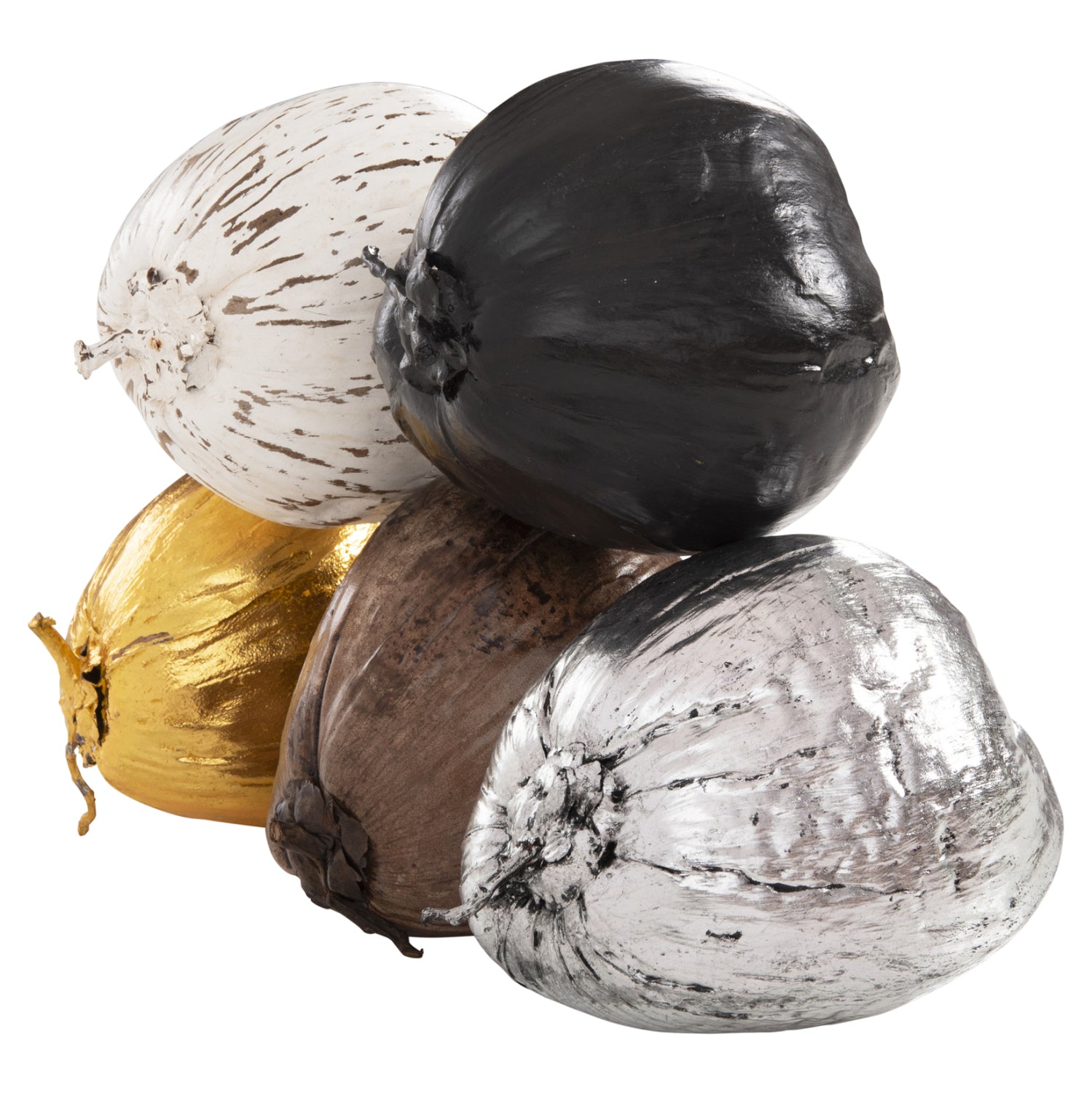 TABLE DECORATION HM4326.01 COCONUT IN NATURAL COLOR 20x20x20Hcm.