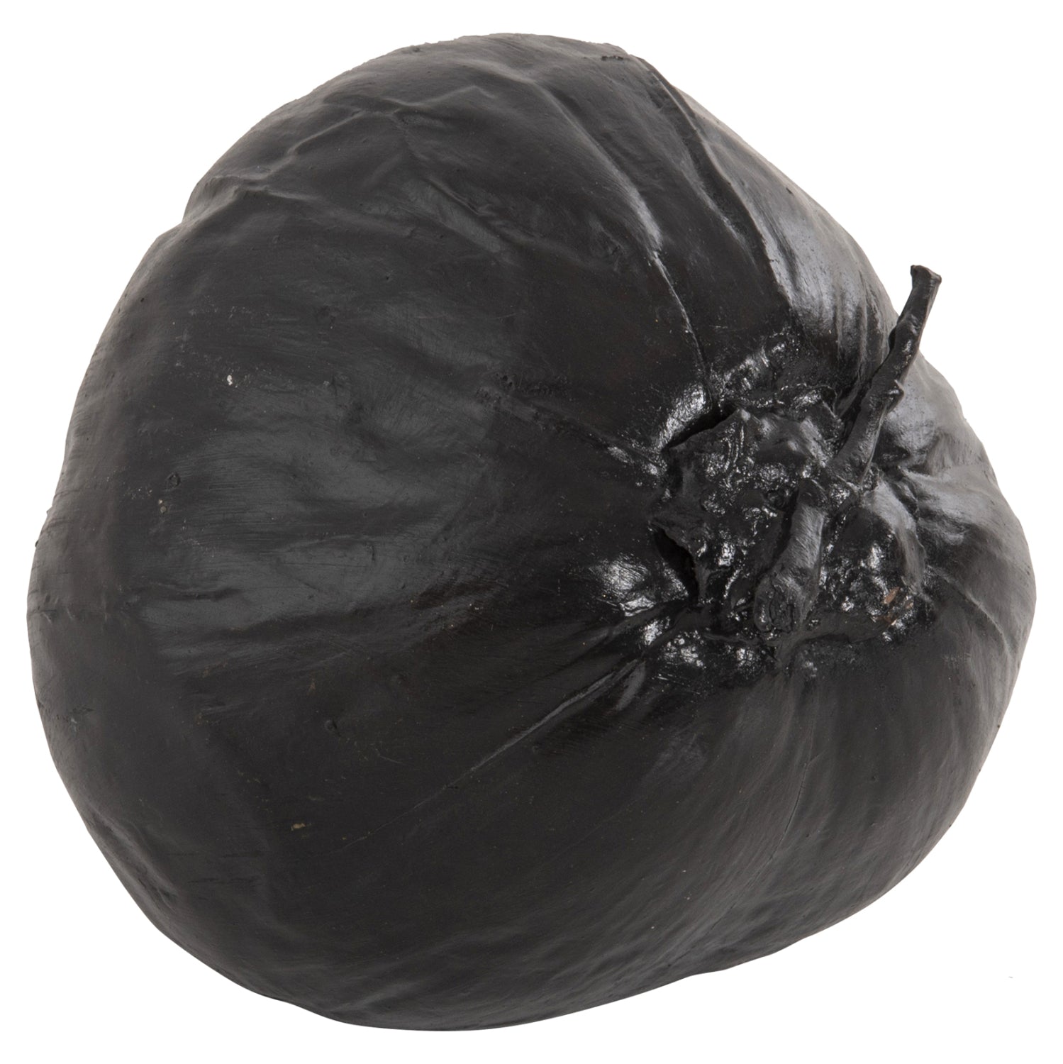 TABLE DECORATION HM4326.02 COCONUT IN BLACK COLOR 20x20x20Hcm.