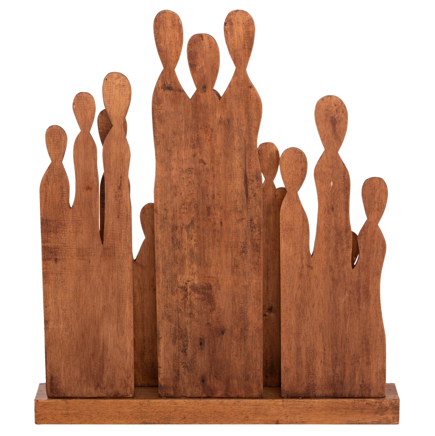 TABLE DECORATION PRIMATE HM4415 ALBASIA WOOD 68x10x76Hcm.