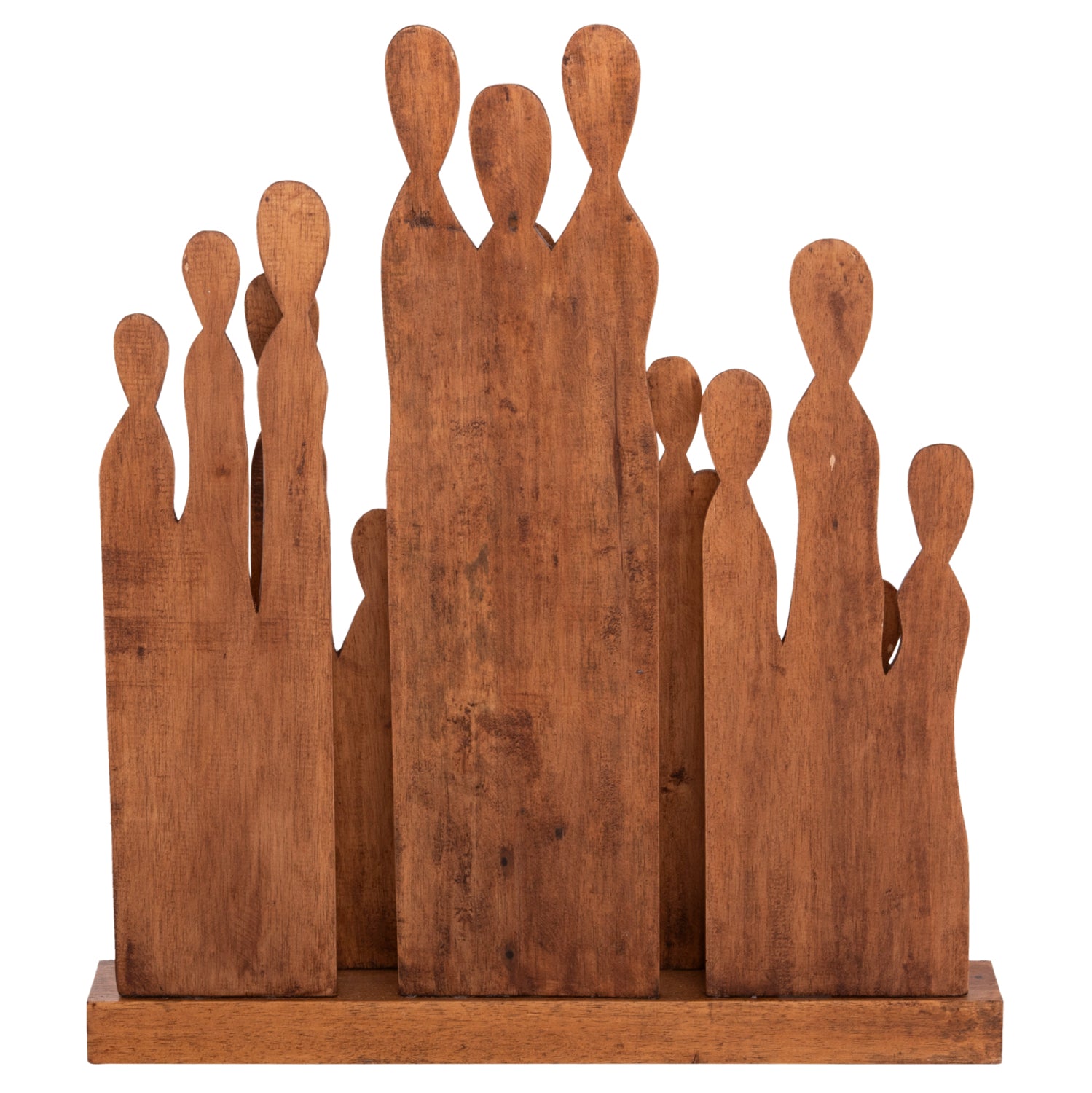 TABLE DECORATION PRIMATE HM4415 ALBASIA WOOD 68x10x76Hcm.