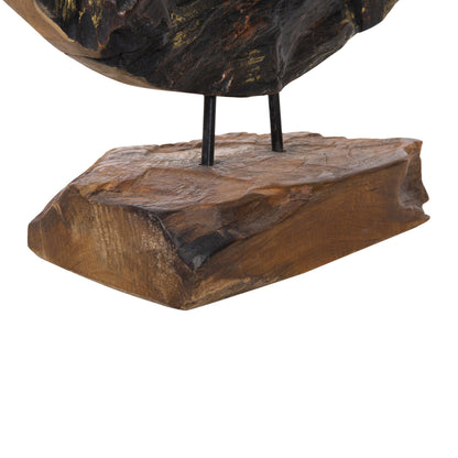 TABLE DECOR HM7718 SOLID TEAK NATURAL 50X15X64H