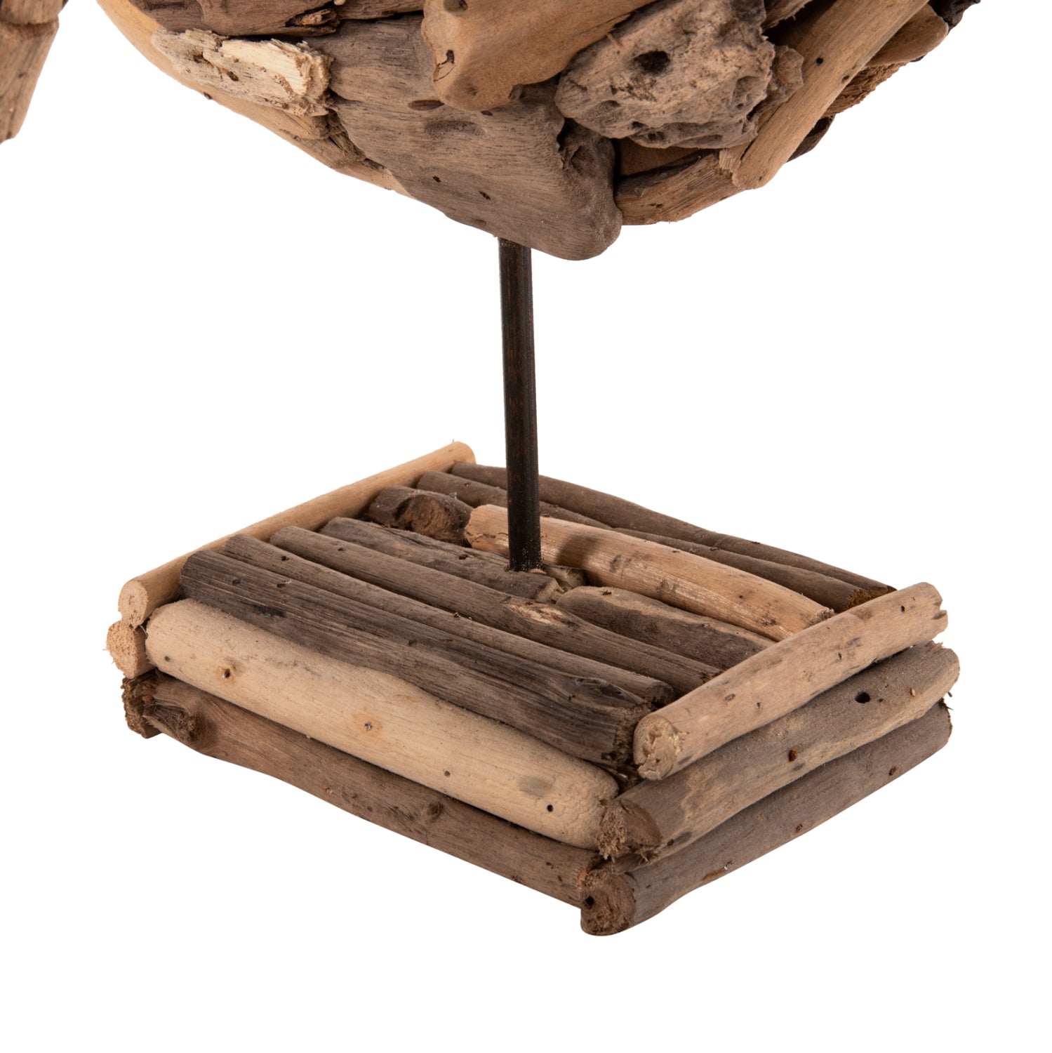 TABLE DECORATION FISH HM4271 DRIFTWOOD IN NATURAL 40x12x40Hcm.