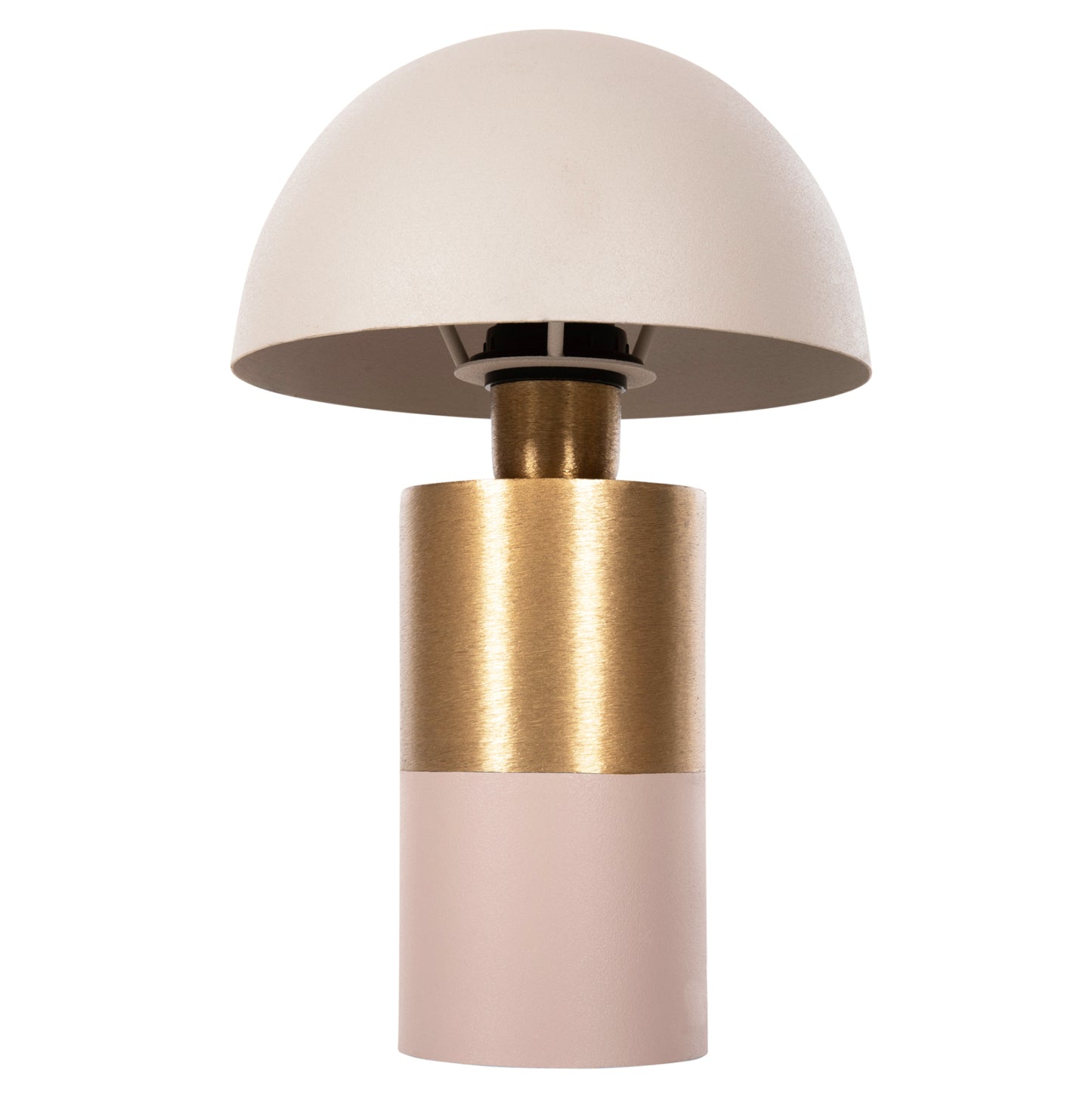 TABLE LAMP PUNE HM4245.10 METAL IN BEIGE-GOLD Φ20,5x32,5Hcm.