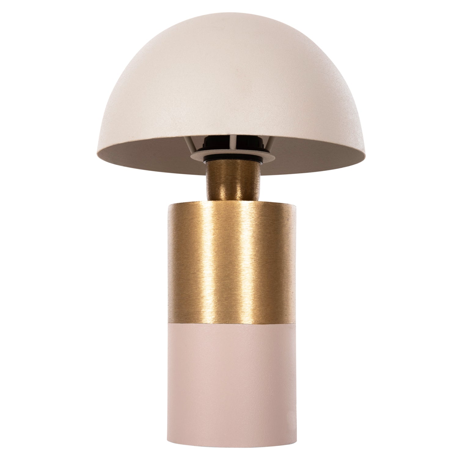 TABLE LAMP PUNE HM4245.10 METAL IN BEIGE-GOLD Φ20,5x32,5Hcm.
