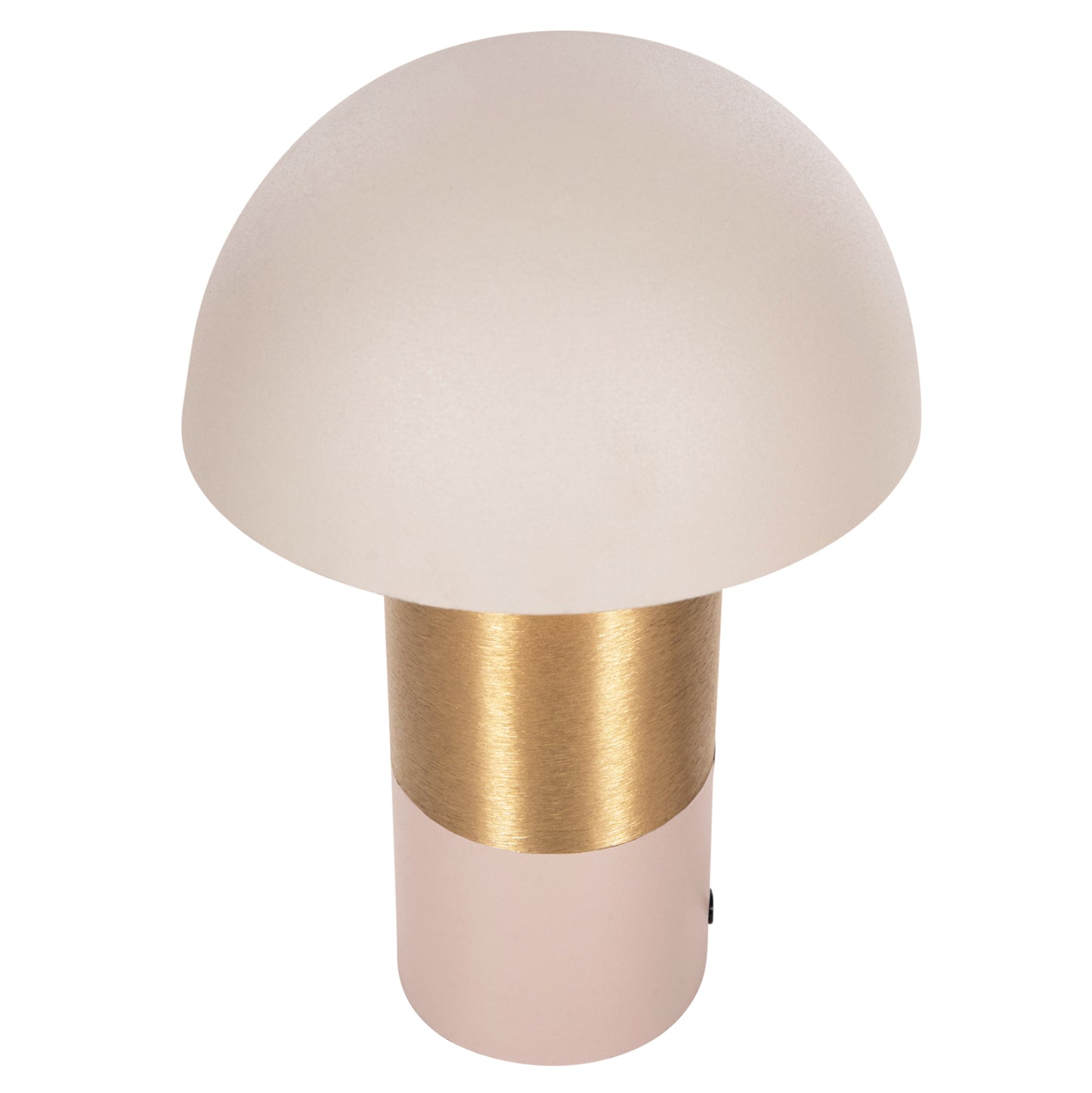 TABLE LAMP PUNE HM4245.10 METAL IN BEIGE-GOLD Φ20,5x32,5Hcm.