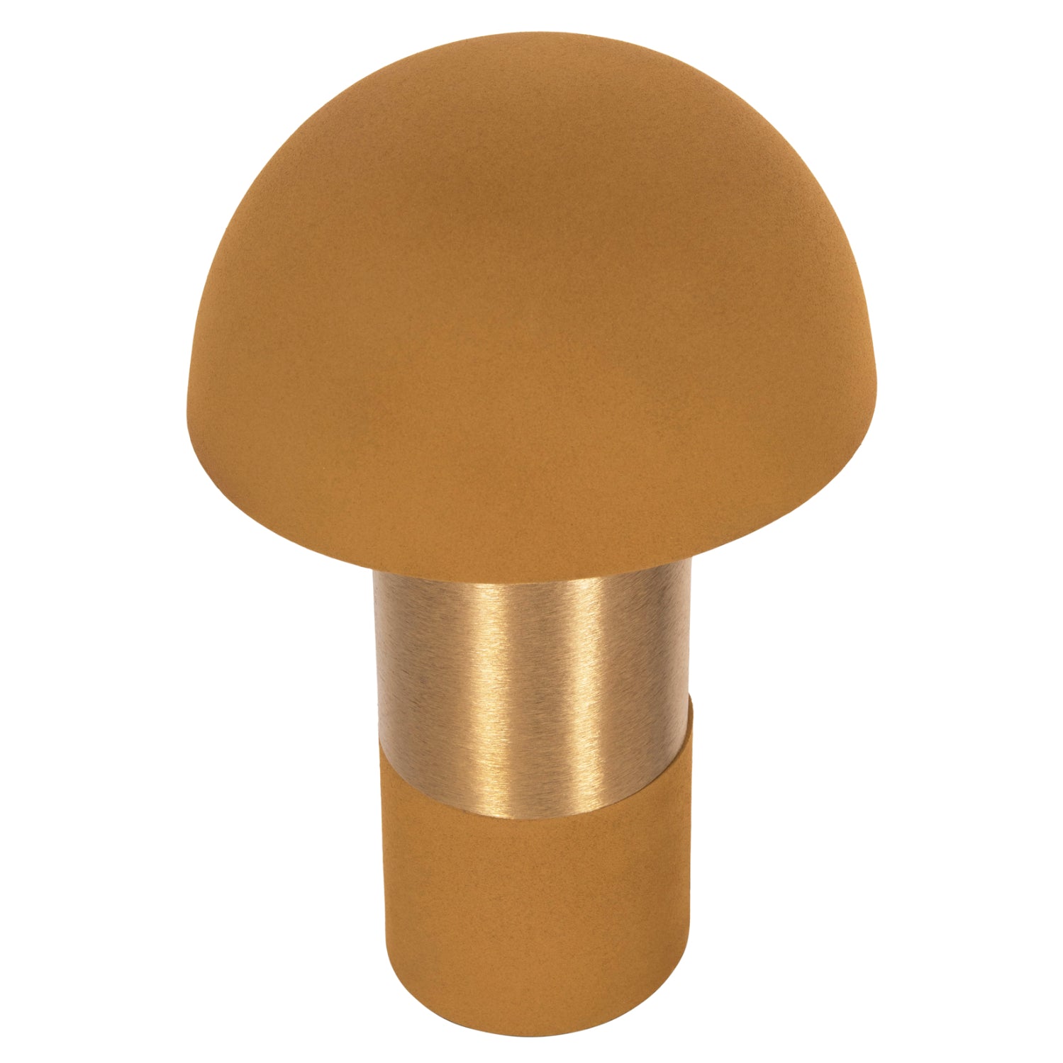 TABLE LAMP PUNE HM4254.10 METAL IN MUSTARD-GOLD Φ20,5x32,5Hcm.