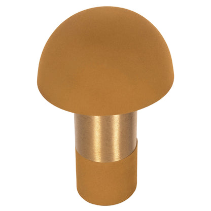 TABLE LAMP PUNE HM4254.10 METAL IN MUSTARD-GOLD Φ20,5x32,5Hcm.
