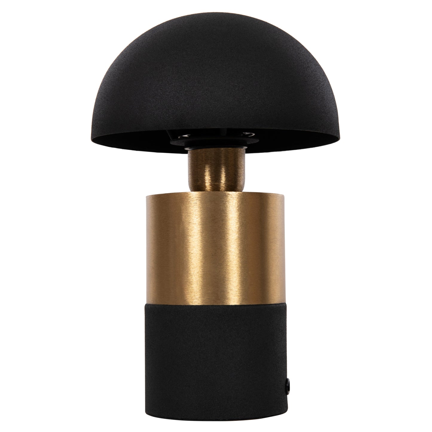 TABLE LAMP PUNE HM4255.04 METAL IN BLACK-GOLD Φ18x28Hcm.