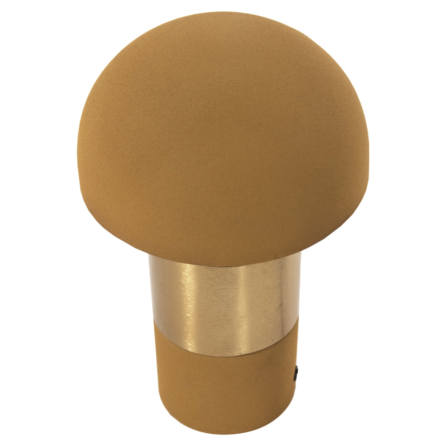 TABLE LAMP PUNE HM4255.09 METAL IN MUSTARD-GOLD Φ18x28Hcm.