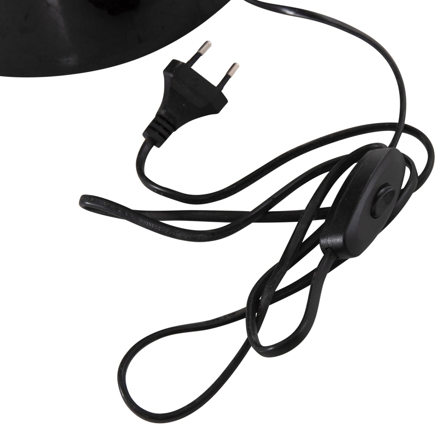 TABLE LAMP SMUSH HM4258.04 METAL IN BLACK-ROTATING CAP Φ32,5x69Hcm.