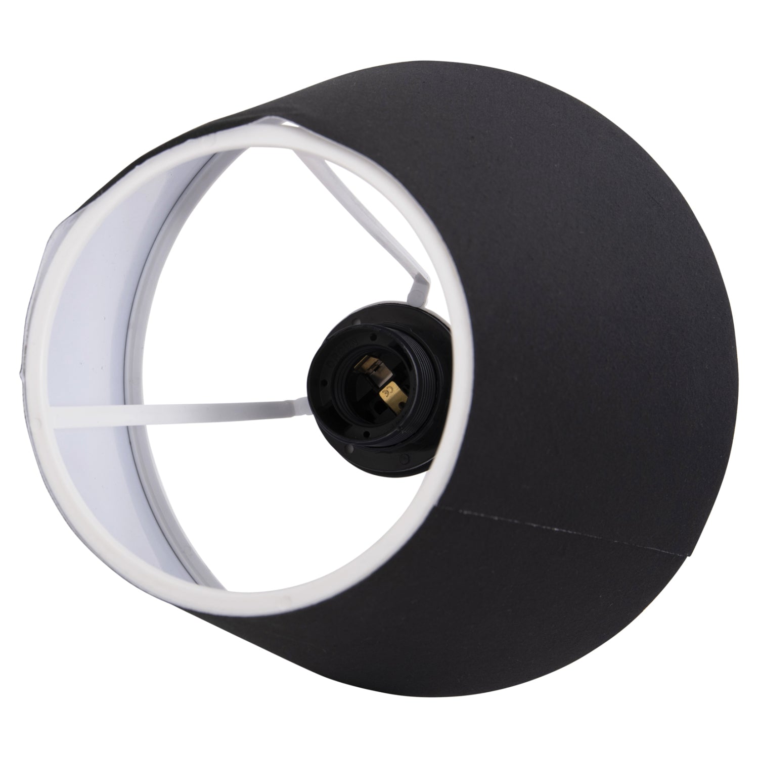 TABLE LAMP LIVO HM4708.01 BLACK WITH TRIPOD METAL BASE Φ22x36Hcm.