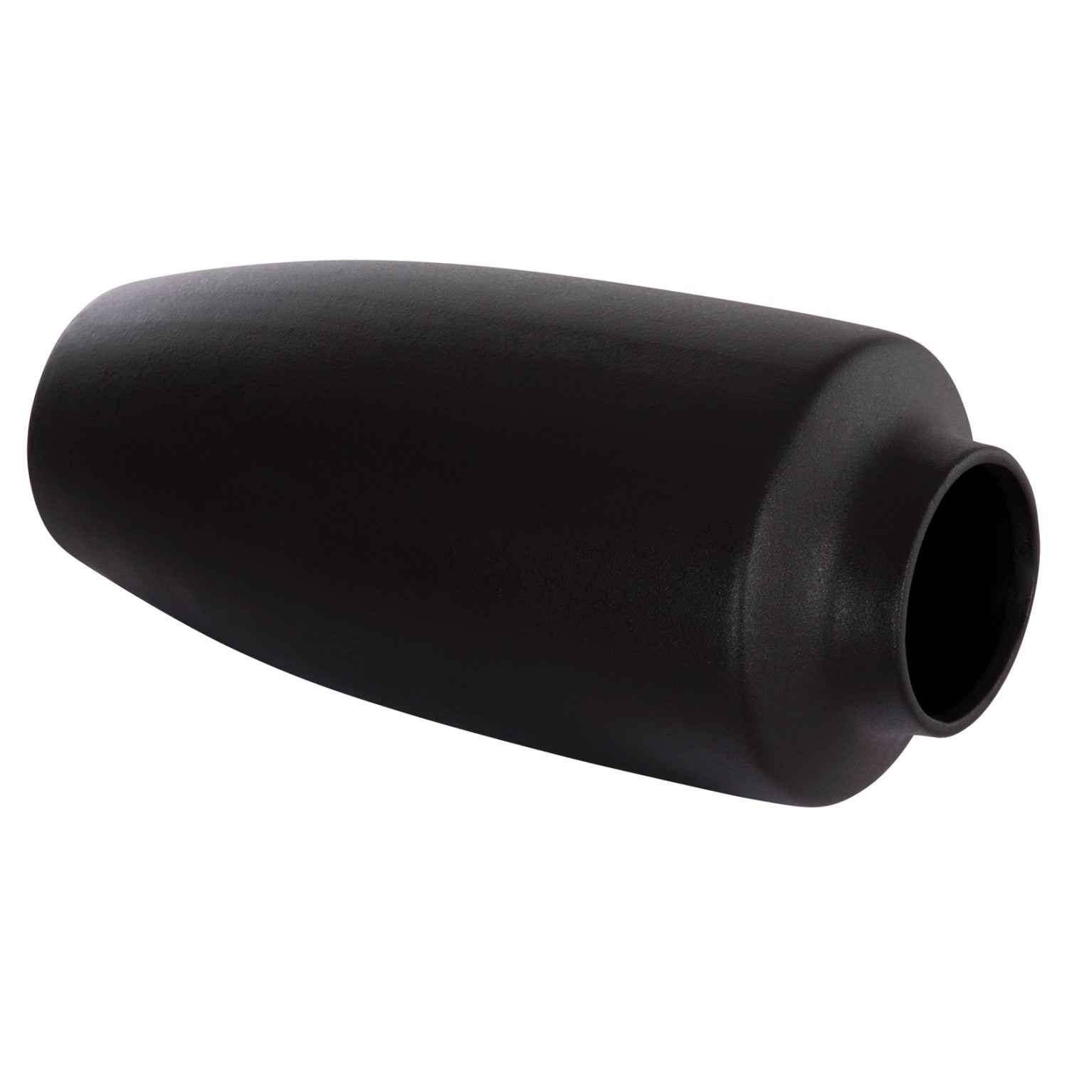 CERAMIC TABLE DECOR "GALAD" HM4587.02 BLACK MATTE Φ17,5x40Hcm.