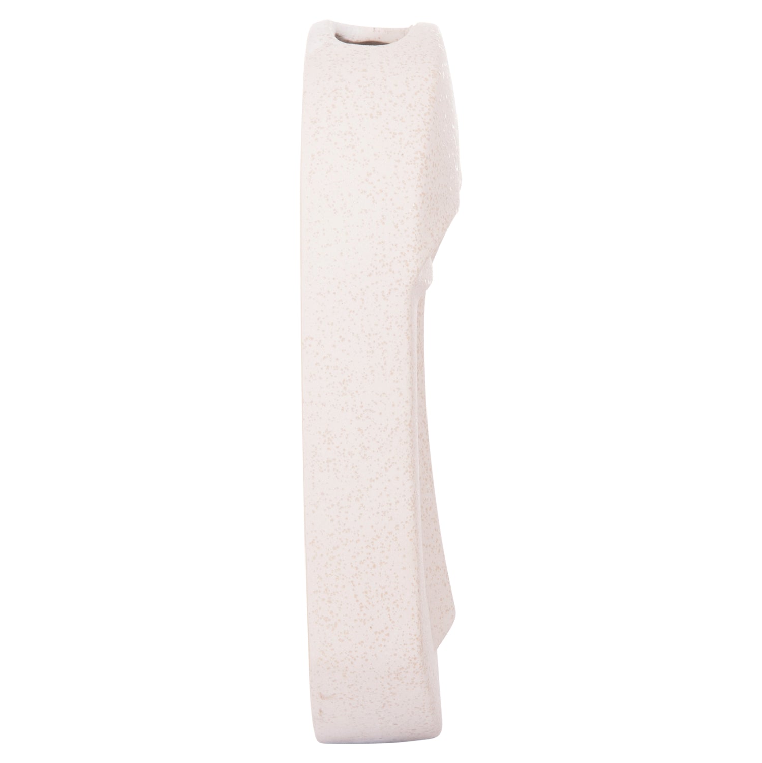 CERAMIC TABLE DECOR HUMANS FB94586 OFF WHITE WITH CRYSTALLISATION 17x5.5x28Hcm.