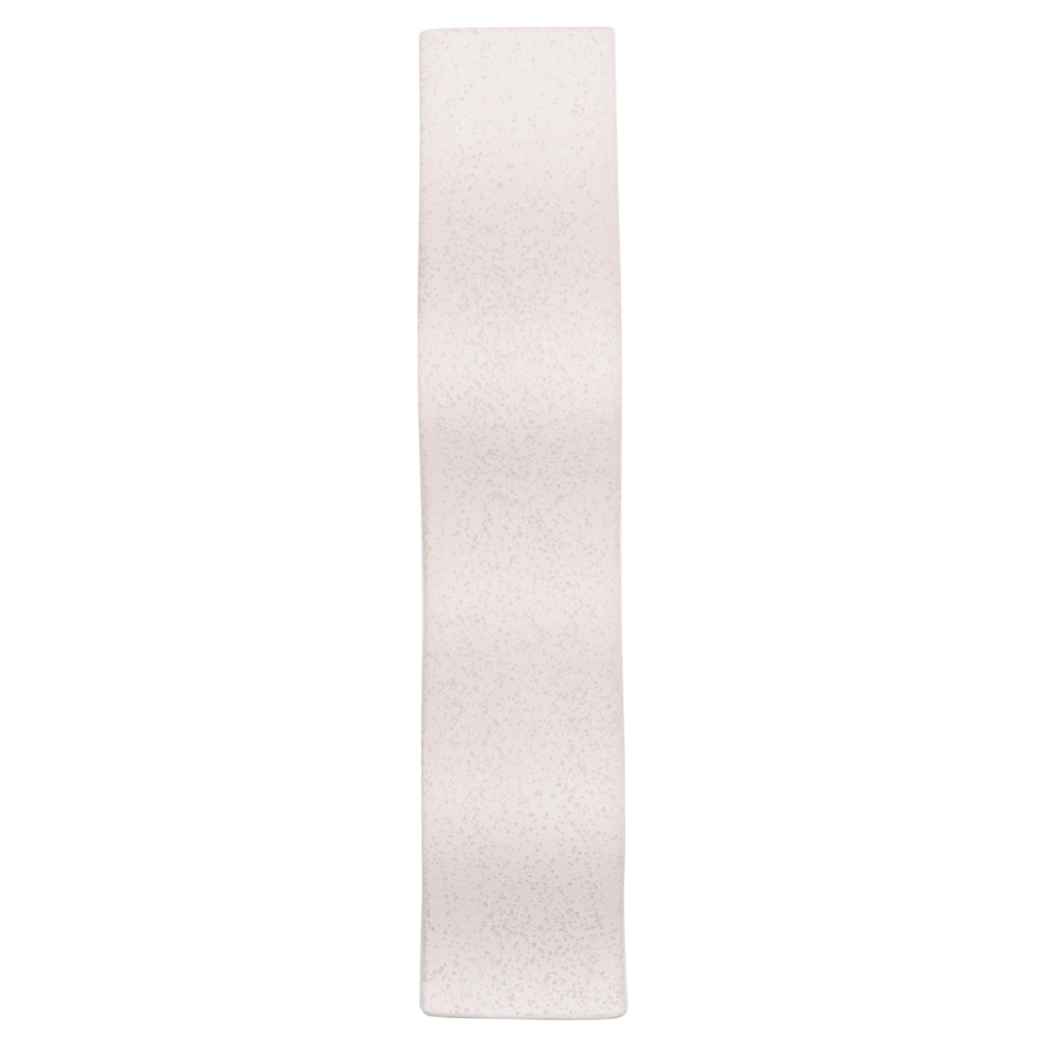 CERAMIC TABLE DECOR SERIES "SEBOR" HM4589.01 OFF WHITE WITH CRYSTALLISATION 14x6.5x30Hcm.