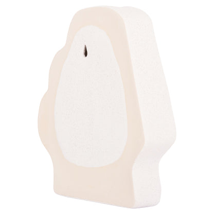 CERAMIC TABLE DECOR HUMANS HM4585 OFF WHITE WITH CRYSTALLISATION 22x5x24.5Hcm.