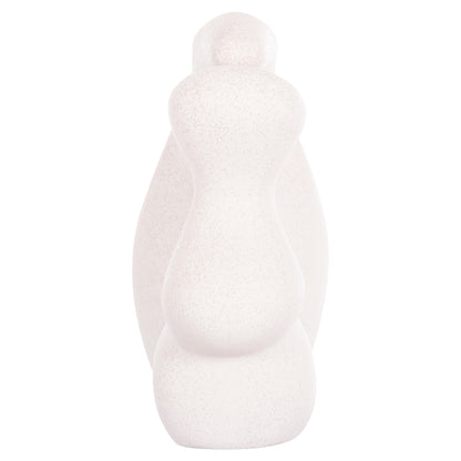 CERAMIC TABLE DECOR SERIES ISIL HM4596 OFF WHITE WITH CRYSTALLISATION 33.5x15.5x30Hcm.