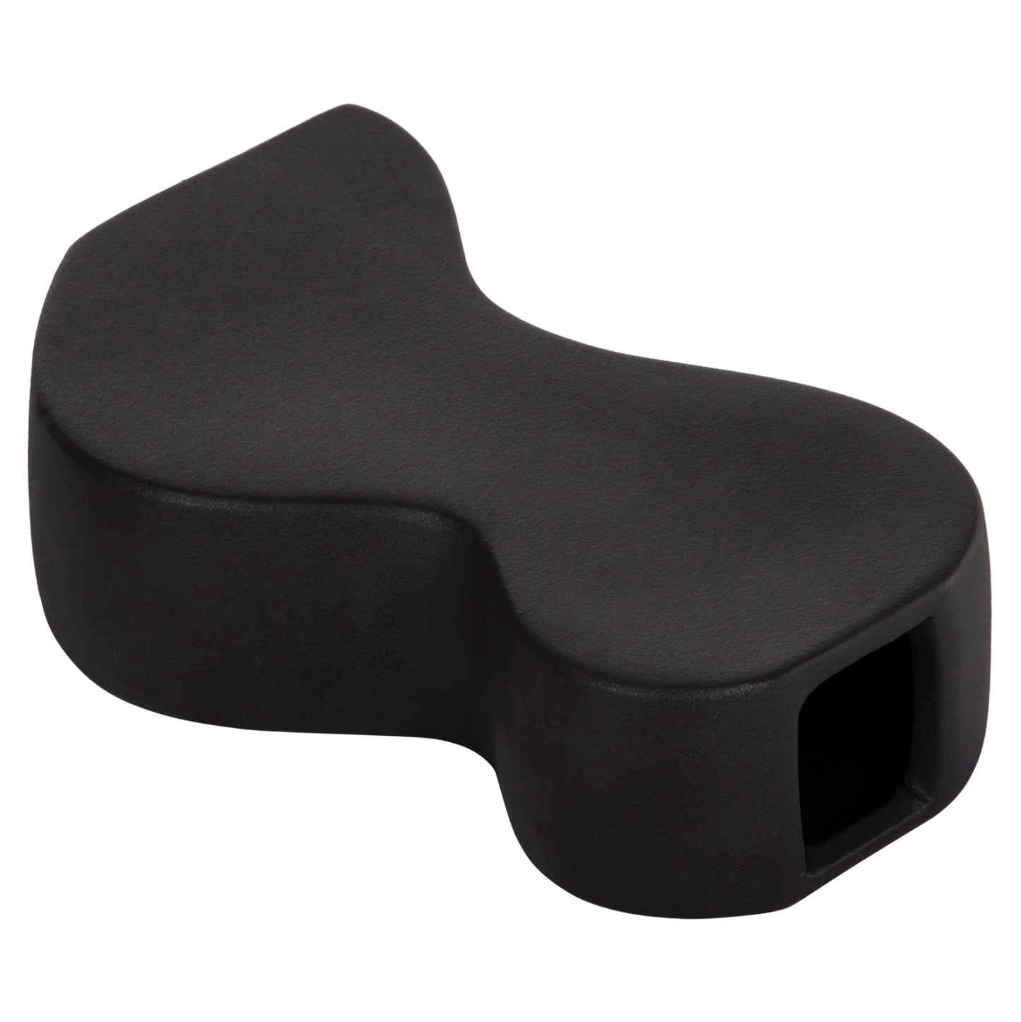 CERAMIC TABLE DECOR SERIES "SEBOR" HM4590.02 BLACK MATTE 13x6x22Hcm.