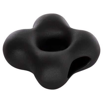 CERAMIC TABLE DECOR SEBOR HM4594.02 MATTE BLACK 18x9x18Hcm.