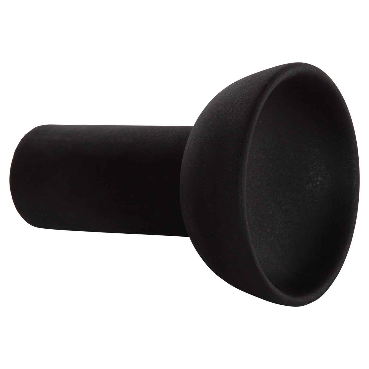 CERAMIC TABLE DECOR ELENDIL HM4602.02 MATTE BLACK Φ23x32H cm.