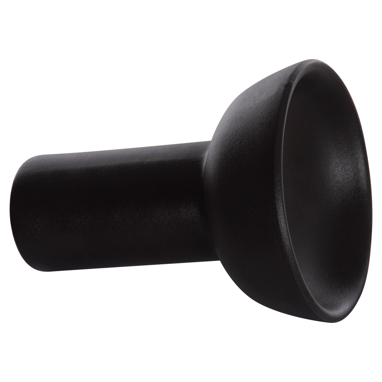 CERAMIC TABLE DECOR ELENDIL HM4603.02 MATTE BLACK Φ20x26.5Hcm.