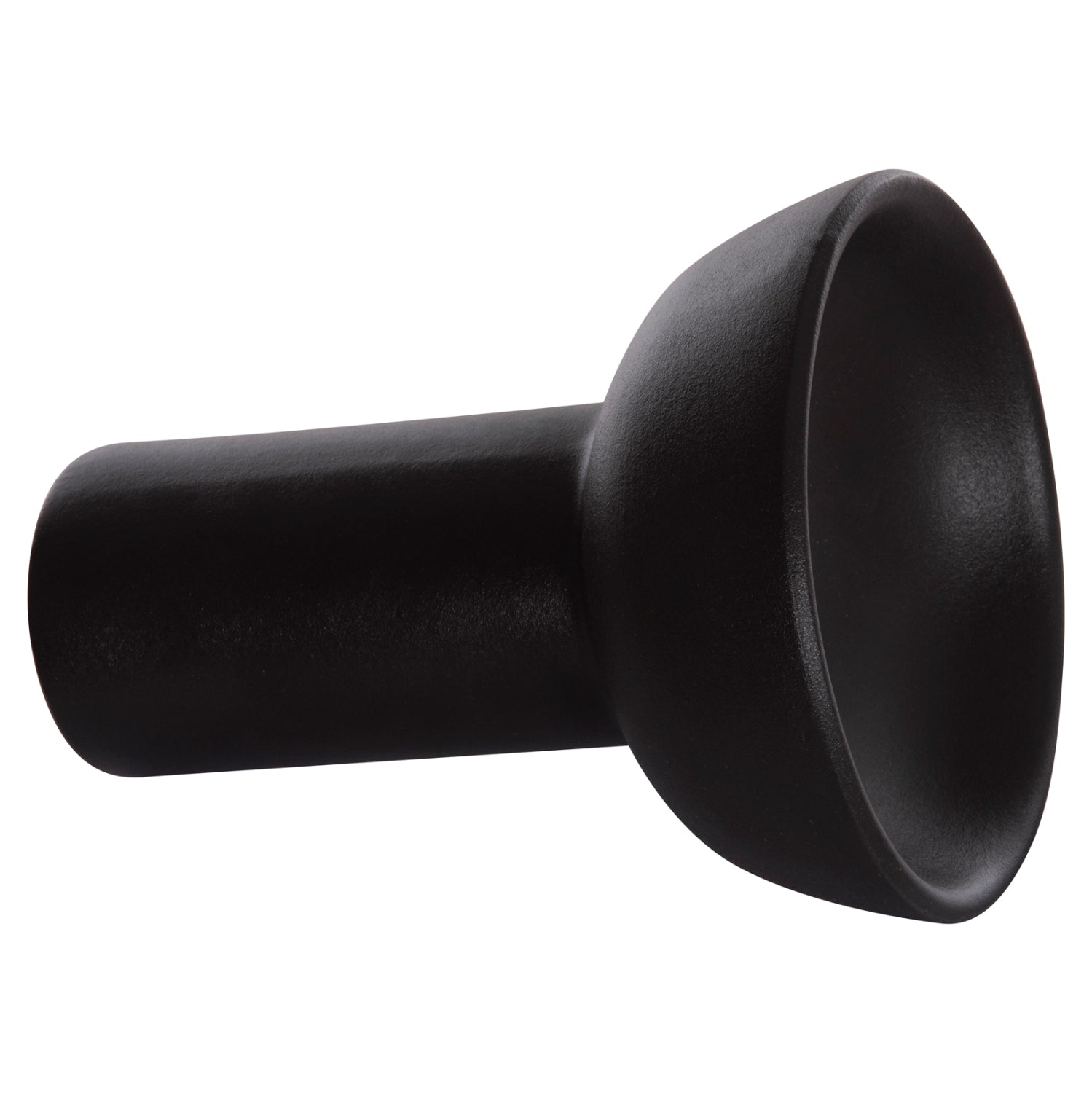 CERAMIC TABLE DECOR ELENDIL HM4603.02 MATTE BLACK Φ20x26.5Hcm.