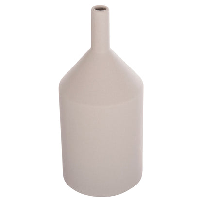 CERAMIC TABLE DECOR GALAD HM4608.03 GREY MATTE Φ13,5x30,5Hcm.