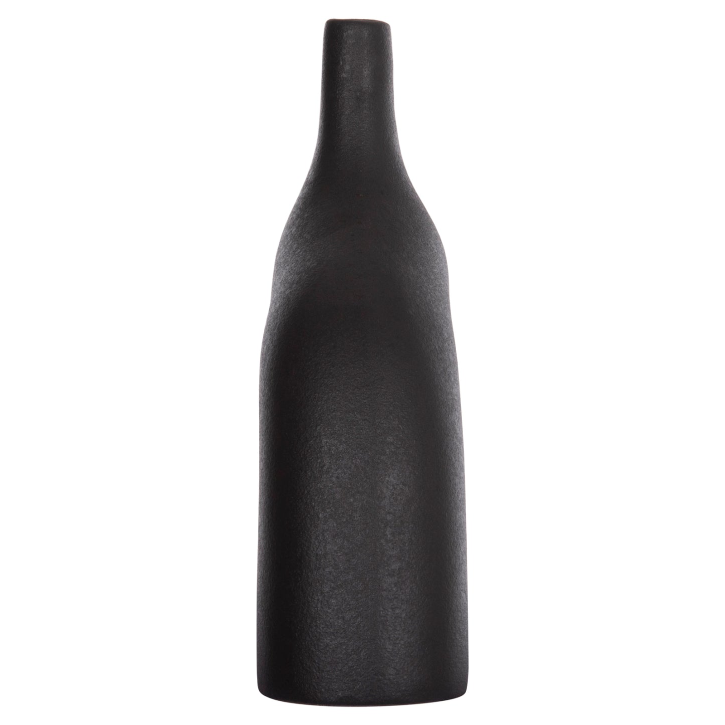 CERAMIC TABLE DECOR SERIES ISIL HM4601.02 MATTE BLACK 35x10x32.5Hcm.