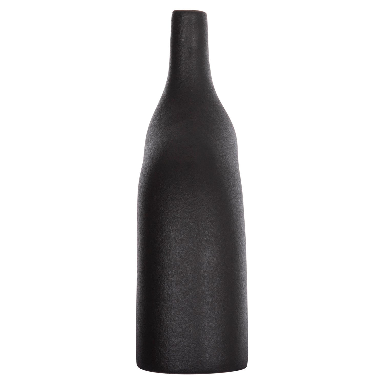 CERAMIC TABLE DECOR SERIES ISIL HM4601.02 MATTE BLACK 35x10x32.5Hcm.