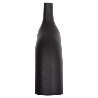 CERAMIC TABLE DECOR SERIES ISIL HM4601.02 MATTE BLACK 35x10x32.5Hcm.