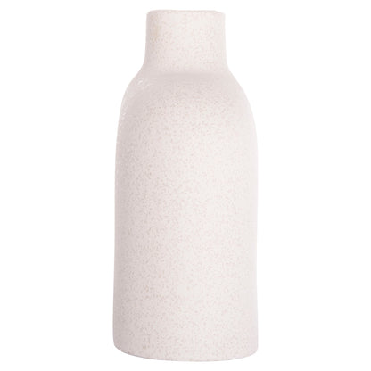 CERAMIC TABLE DECOR ISIL HM4600.01 OFF WHITE WITH CRYSTALLISATION 27x9.5x22.5Hcm.