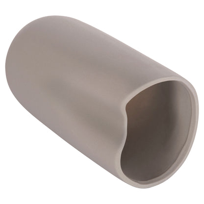 CERAMIC TABLE DECOR GLAZE HM4607.03 MATTE GREY 15,2x15x30Hcm