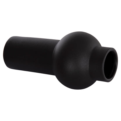 CERAMIC TABLE DECOR SCEPTER HM4605.02 MATTE BLACK Φ15x30Hcm.