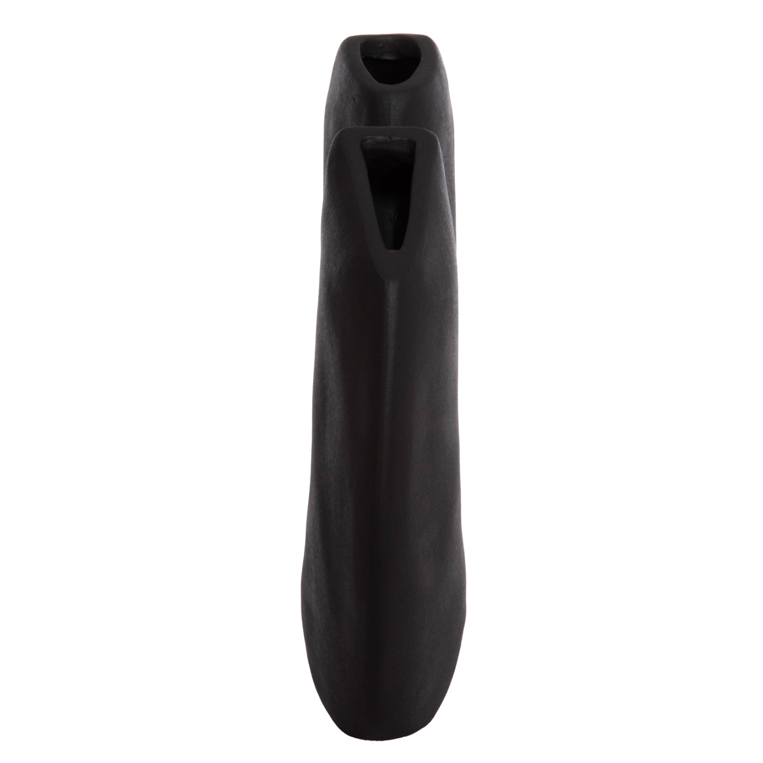 CERAMIC TABLE DECOR ARKEN HM4618.02 BLACK MATTE 29x8x37Hcm.