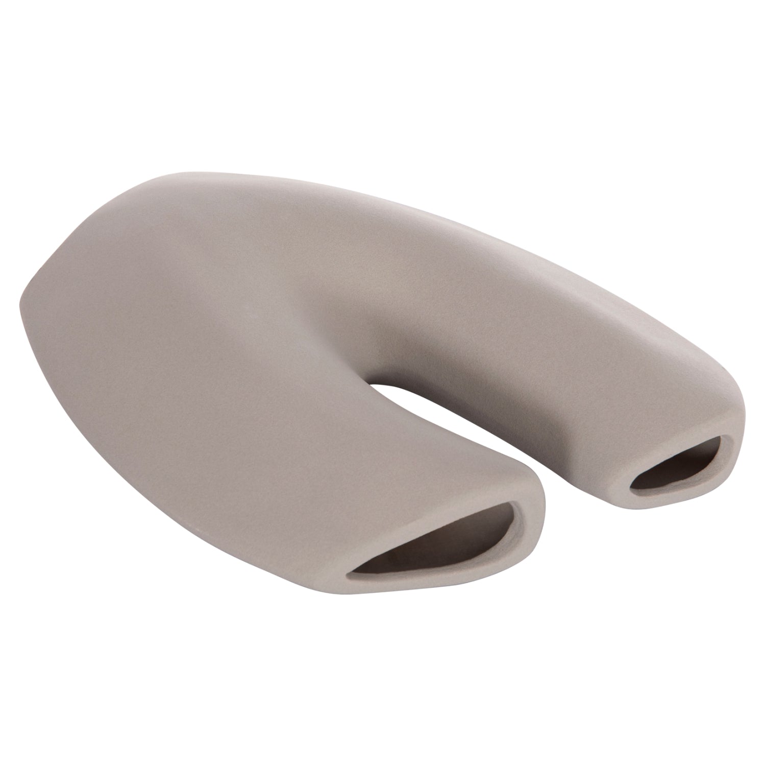 CERAMIC TABLE DECOR ARKEN HM4619.03 GREY MATTE 20.5x8x26Hcm.