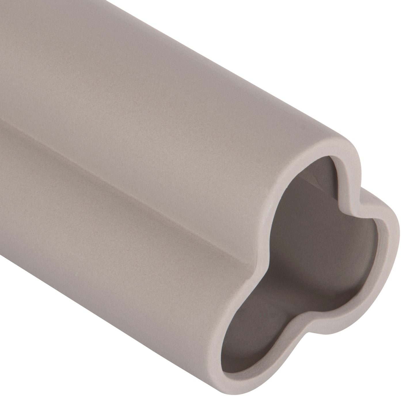 CERAMIC TABLE DECOR GLAZE HM4612.03 MATTE GREY Φ14x29Hcm.