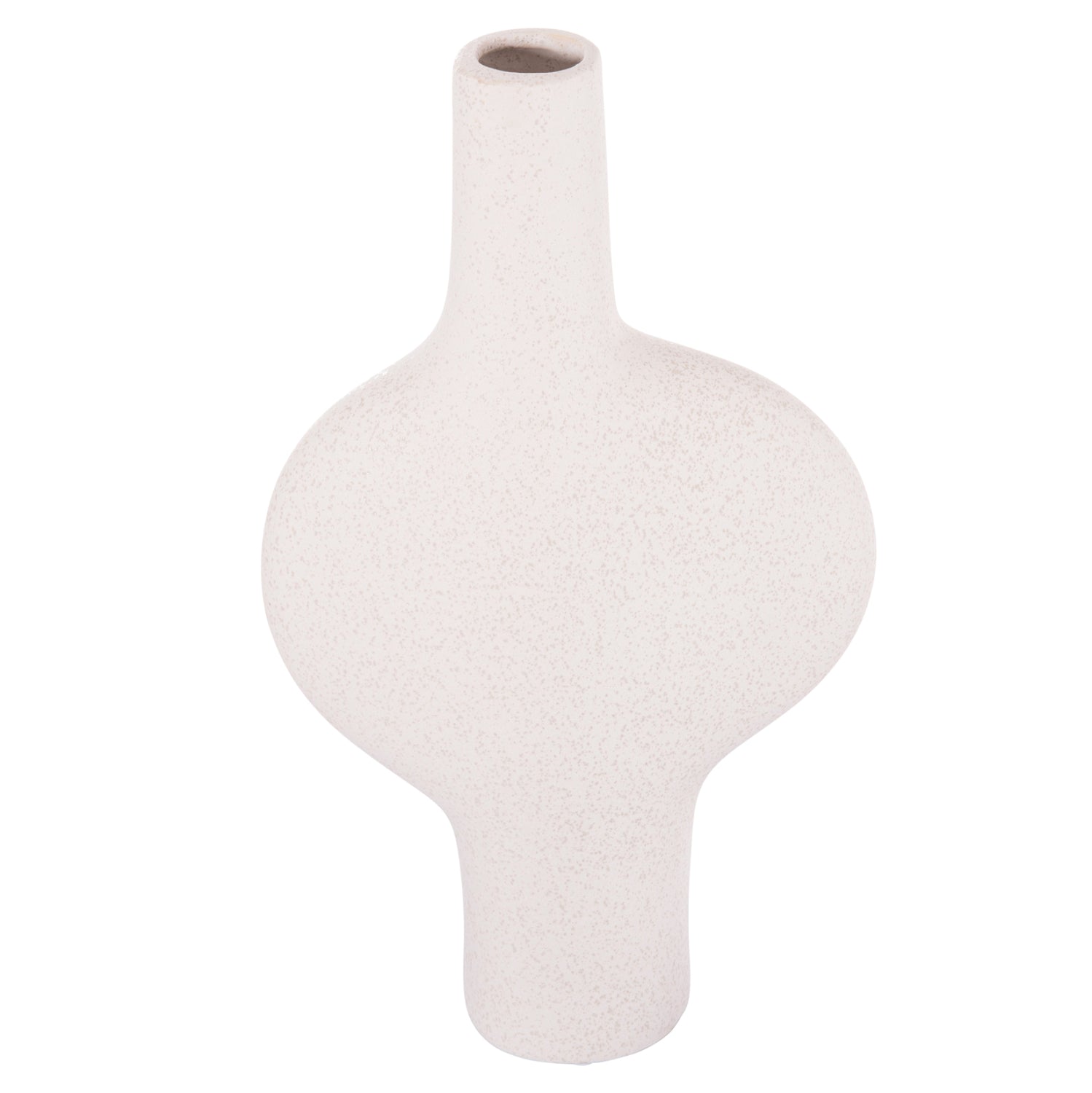 CERAMIC TABLE DECOR SERIES ARKEN HM4620.01 OFF WHITE WITH CRYSTALLISATION 19x7,5x33,5Hcm.