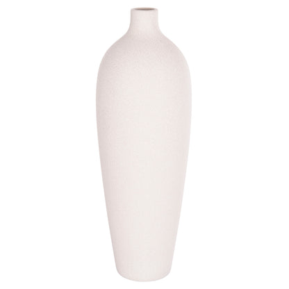 CERAMIC TABLE DECOR GALAD HM4624.01 OFF WHITE WITH CRYSTALLISATION Φ24x70Hcm.