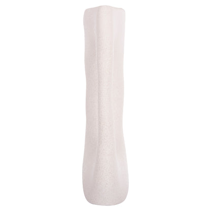 CERAMIC TABLE DECOR SEBOR HM4626.01 OFF WHITE WITH CRYSTALLISATION 21x8x35.5Hcm.