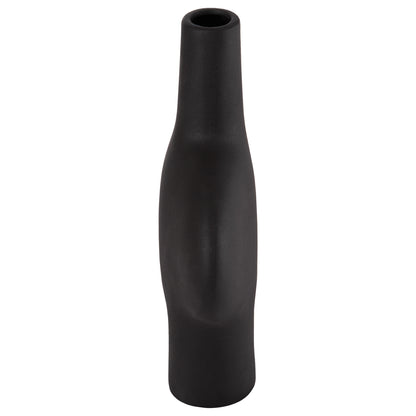 CERAMIC TABLE DECOR SERIES ARKEN HM4620.02 MATTE BLACK 19x7,5x33,5Hcm.