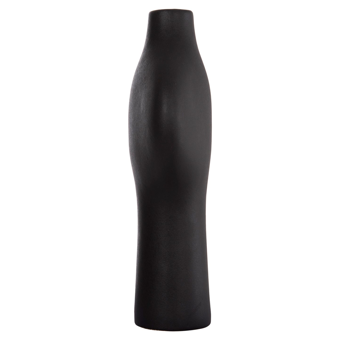 CERAMIC TABLE DECOR SERIES ARKEN HM4621.02 MATTE BLACK 18x8x32Hcm.