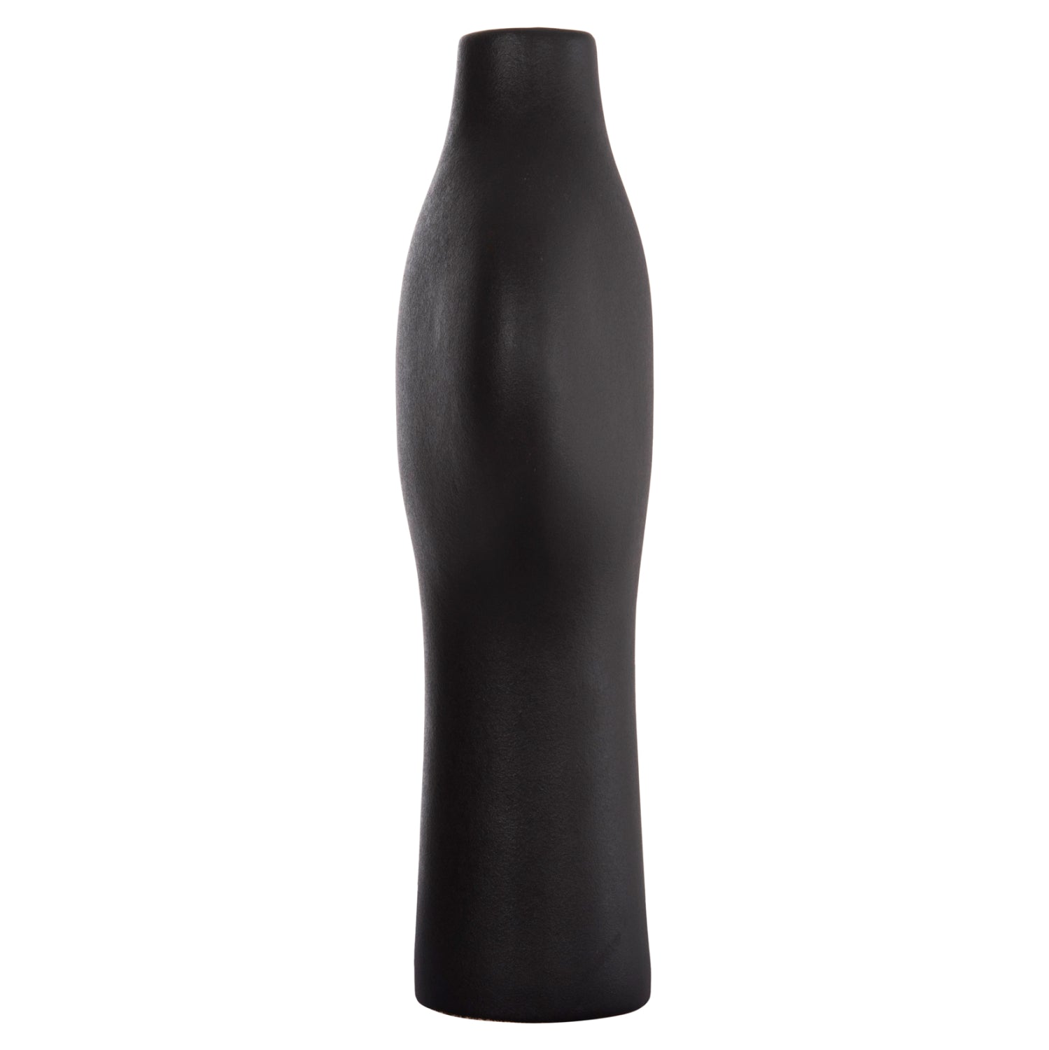 CERAMIC TABLE DECOR SERIES ARKEN HM4621.02 MATTE BLACK 18x8x32Hcm.