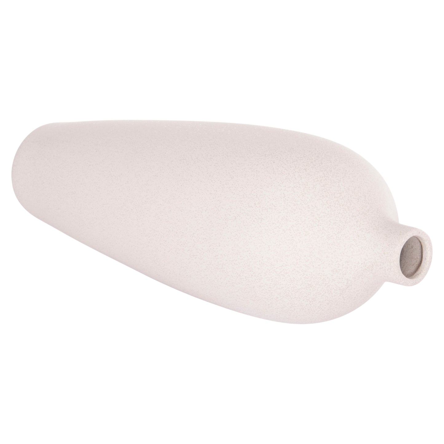 CERAMIC TABLE DECOR GALAD HM4624.01 OFF WHITE WITH CRYSTALLISATION Φ24x70Hcm.