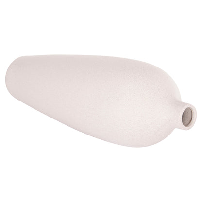 CERAMIC TABLE DECOR GALAD HM4624.01 OFF WHITE WITH CRYSTALLISATION Φ24x70Hcm.